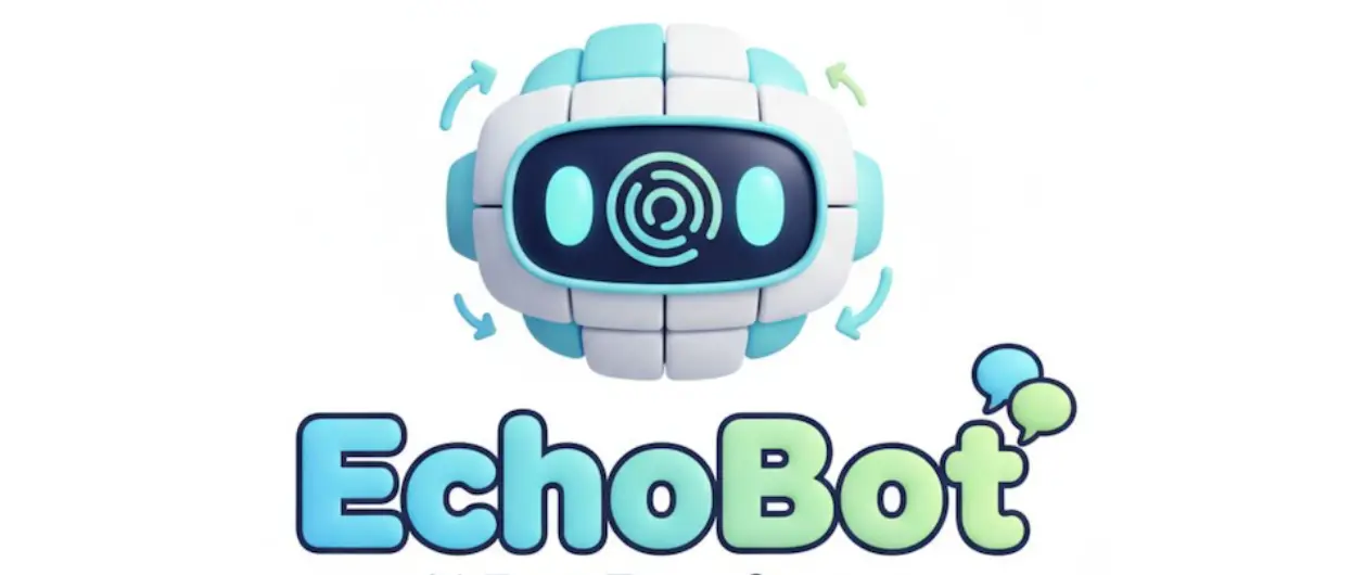 A cute bot character
